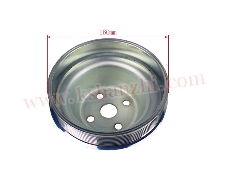 Forklift Parts 6732-61-3750 Pulley, Fan For Komatsu 6D102, 160MM suppliers