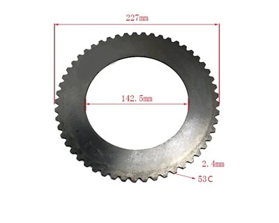 Hanzhi Forklift Parts 227 * 143 * 2,5 teräslevy D20/30S3:lle OEM:llä: D700251